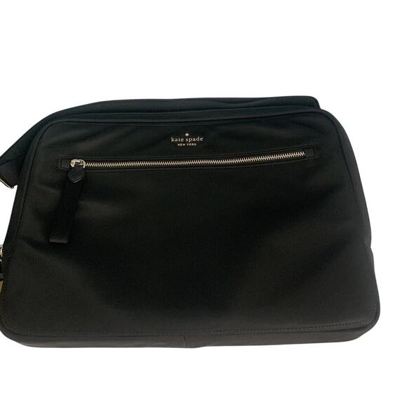NWOT Kate Spade 15" Laptop Bag Chelsea Messenger Sleeve Black New - Picture 15 of 16